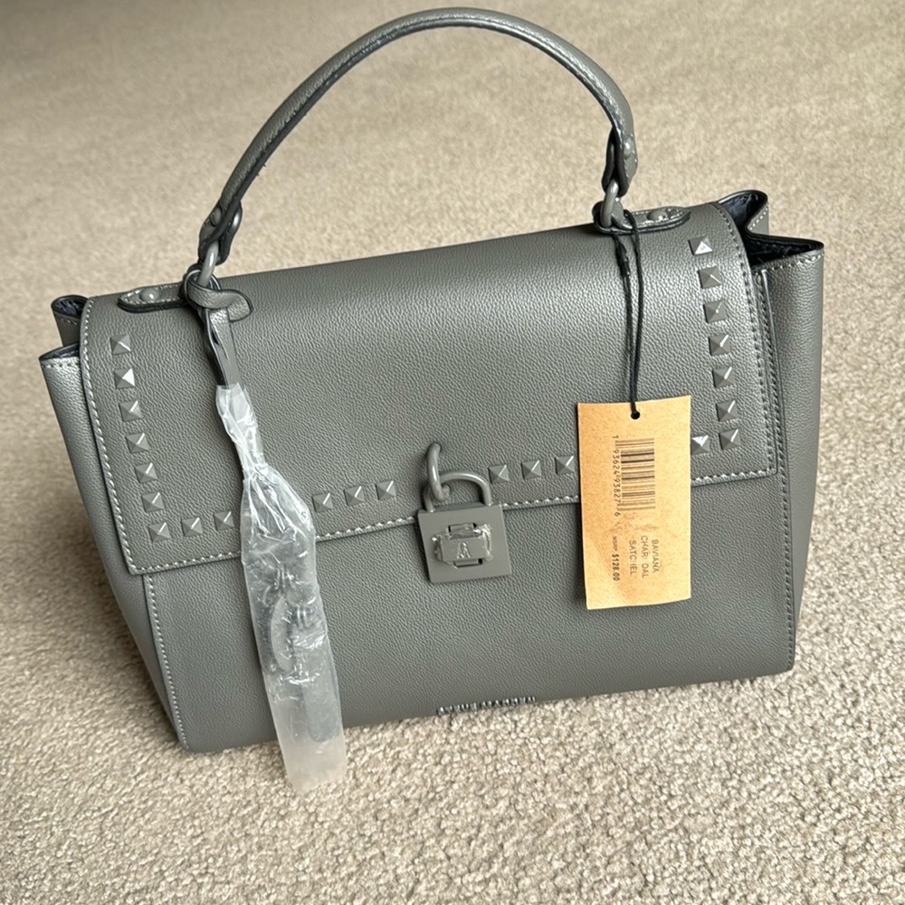 STEVE MADDEN gray Handbag, NWT! - Picture 1 of 10